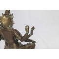 RAR : statueta bronz VASUDHARA cca 1850. Nepal