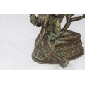 RAR : statueta bronz VASUDHARA cca 1850. Nepal