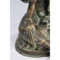 RAR : statueta bronz VASUDHARA cca 1850. Nepal