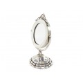 Oglindă miniaturală din argint pentru Casa Pâpușii | Italia