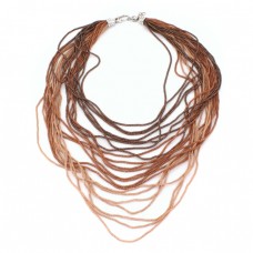 Inedit colier multistrand Borsari | AUTUMNVIBES | argint, cupru și alamă | Italia 2020 Inedit colier multistrand Borsari | AUTUMNVIBES | argint, cupru și alamă | Italia 2020