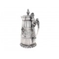 Monumental serviciu din argint pentru servirea ceaiului și a cafelei | Neoclassical Historismus |atelier Zanetti & Pellegrini | cca. 1945