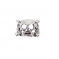Inel craniu din argint | Memento mori  | disponibil în mai multe mărimi 