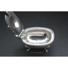  sosiera / "icriera" din argint masiv. atelier Italian sec XX