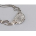 Impresionant colier Byzantin Revival din argint & sidef natural | atelier Savati | Grecia 