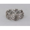 Brățară chainmaille mid-century din argint | atelier Ottaviani | cca. 1950 -1960 