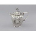 Letieră Art Nouveau din argint 950 rafinat stilizată sub forma unui ceainic | Franța cca. 1900- 1910