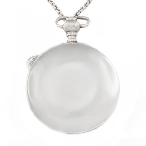 Colier din argint Thomas Sabo accesorizat cu pandant locket " pocket watch " Rino Greggio