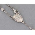 Vechi colier rozariu din argint | atelier Uno-A-Erre | Italia cca. 1950 - 1960