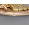 Rafinați cercei victorieni din aur 14k elaborați în stil arhitectural Napoleon III | Franța cca.1860