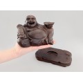 Statuetă Buddha - Hotei sculptată sub forma unui aromatizator |  China