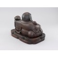 Statuetă Buddha - Hotei sculptată sub forma unui aromatizator |  China