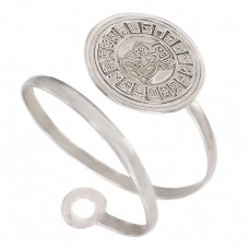 Brățară statement mexicană din argint | Azteca Arm Cuff |  cca. 1990 Brățară statement mexicană din argint | Azteca Arm Cuff |  cca. 1990
