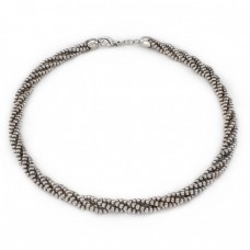Colier statement multistrand din argint 925 | design contemporan | anii 2000 Colier statement multistrand din argint 925 | design contemporan | anii 2000