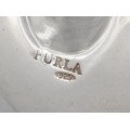 Cercei statement  Furla cu design futurist | argint 925 | Italia anii 2000