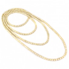Vechi colier multi-strand din fildeș natural | India - British Raj cca.1900 - 1940 Vechi colier multi-strand din fildeș natural | India - British Raj cca.1900 - 1940