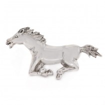 Broșă statement modernistă mexicană din argint | Mustang | atelier Taxco cca.1980 - 1990