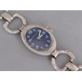 Ceas vintage de damă din argint | mecanism mecanic | atelier Bifora | Germania cca. 1960 - 1970
