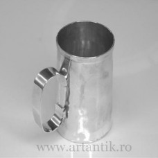 cana / letiera din argint masiv . atelier Bradimarte. sec XX Italia cana / letiera din argint masiv . atelier Bradimarte. sec XX Italia