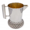 Impresionantă carafă din argint cu inedit design modernist mid-century | manufactură de orfevru florentin | cca. 1970 