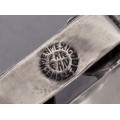 Spectaculoasă brățară statement mexicană manufacturată în argint | atelier Plateria FarFan | cca. 1950