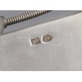Rafinat colier choker accesorizat cu pandant mid-century din argint și chihlimbar natural | atelier Kurz & Co | Germania cca. 1950 - 1960