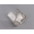 Brățară cuff manchette manufacturată în argint | atelier Alunno e Stendardi | Arezzo cca. 1980 - 1990