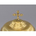 Potir liturgic - Ciboriu din alamă aurită | Franța cca. 1940 - 1950