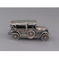 Miniatură mașină de epocă  Ford T din argint | atelier UnoA Erre | cca. 1950