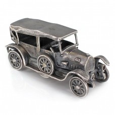 Miniatură mașină de epocă  Ford T din argint | atelier UnoA Erre | cca. 1950 Miniatură mașină de epocă  Ford T din argint | atelier UnoA Erre | cca. 1950