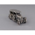 Miniatură mașină de epocă  Ford T din argint | atelier UnoA Erre | cca. 1950