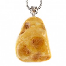 Colier cu impresionant pandant de chihlimbar natural butterscotch | Polonia Colier cu impresionant pandant de chihlimbar natural butterscotch | Polonia