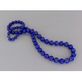 Remarcabil colier statement decorat cu lapis-lazuli natural 