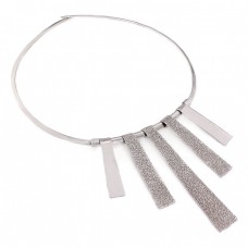 Remarcabil colier choker Pianegonda manufacturat în argint | designer Franco Pianegonda | cca. 2010 - 2020 Remarcabil colier choker Pianegonda manufacturat în argint | designer Franco Pianegonda | cca. 2010 - 2020