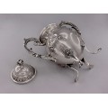 Urnă din argint masiv elaborată în stil Neo-Rococo | Portugalia cca. 1900