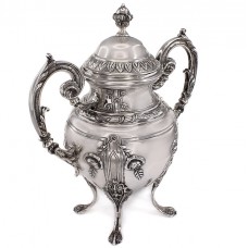 Urnă din argint masiv elaborată în stil Neo-Rococo | Portugalia cca. 1900 Urnă din argint masiv elaborată în stil Neo-Rococo | Portugalia cca. 1900