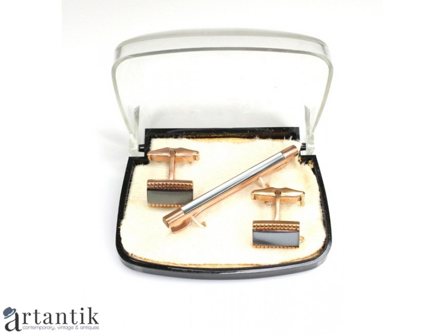 Set Butoni Si Ac De Cravata Vintage Franta Anii 60