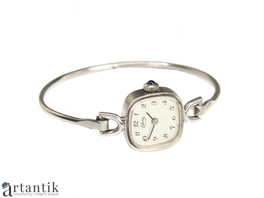 Ambiguity Enumerate Deplete ceas vintage de dama - Edma - argint - swiss made - anii '40