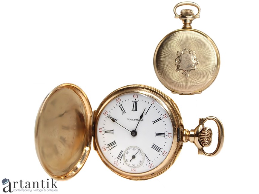 Rafinat ceas de din aur | de dama | American Waltham Co. | cca 1903