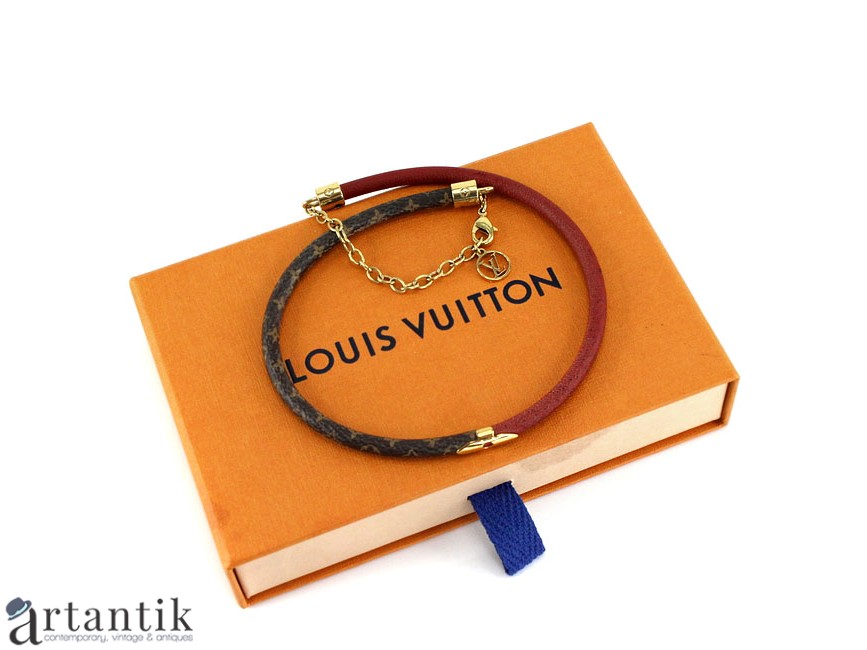 بريد الرياح قوية بلطجي  Brațară autentică Louis Vuitton Daily Confidential | double strand ediție  limitată | rară piesă de coelcție